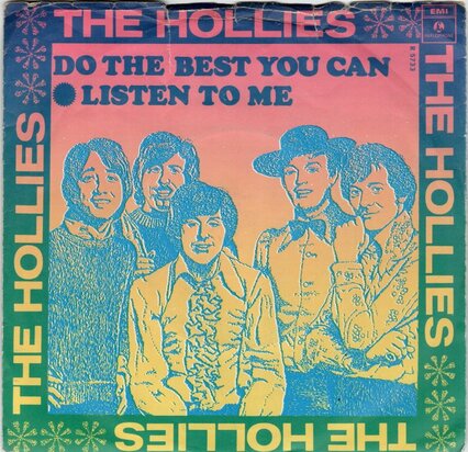 Hollies - Do the best you can + Listen to me (Vinylsingle)