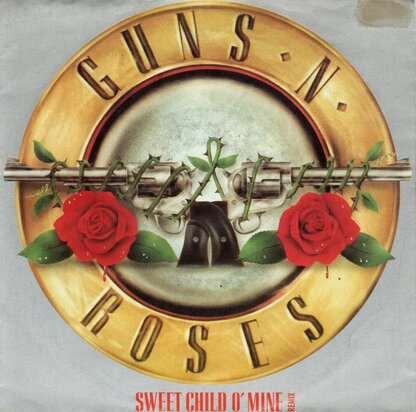 Guns 'n' Roses - Sweet child o' mine + Out ta get me (Vinylsingle)