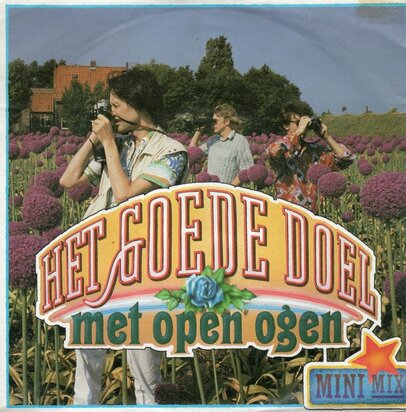 Goede Doel - Met open ogen + Met open ogen (instr.) (Vinylsingle)