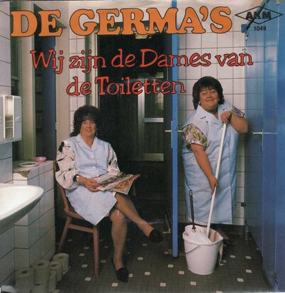 Germa's - Wij zijn de dames van de toiletten + (party mix) (Vinylsingle)