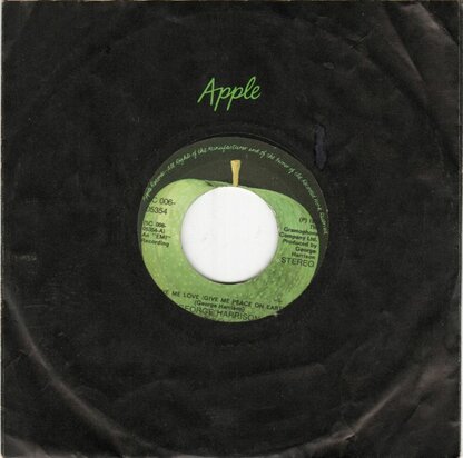 George Harrison - Give me love + Miss O'Dell (Vinylsingle)