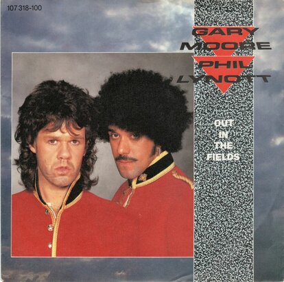 Gary Moore & Philip Lynott - Out in the fields + Military man (Vinylsingle)