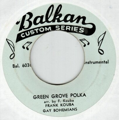 Frank Kouba - Green Grove Polka + No More Polka (Vinylsingle)