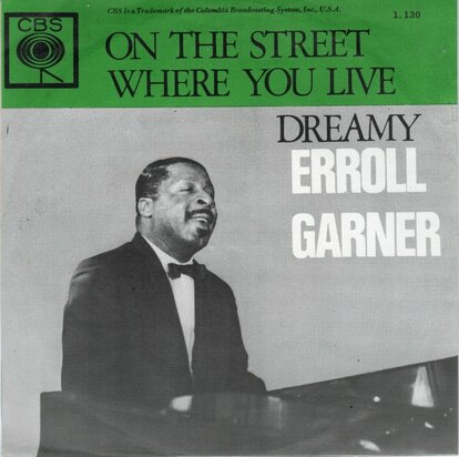 Erroll Garner - On the street where you live + Dreamy (Vinylsingle)
