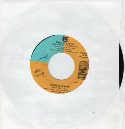 Eric Clapton - Tears in heaven + Tracks and lines (Vinylsingle)
