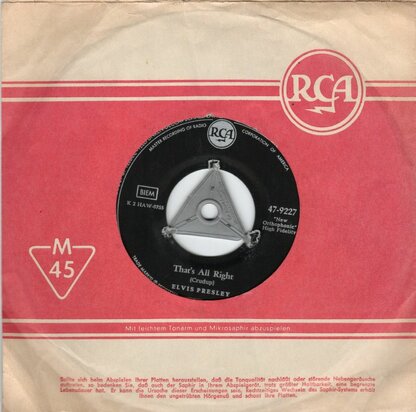 Elvis Presley - That's all right + You're a heartbreaker (Vinylsingle)