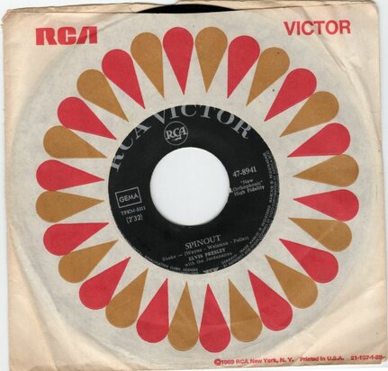 Elvis Presley - Spinout + All that I am (Vinylsingle)