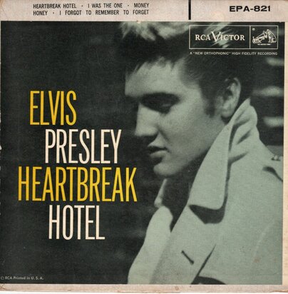 Elvis Presley - Heartbreak hotel (EP) (Vinylsingle)