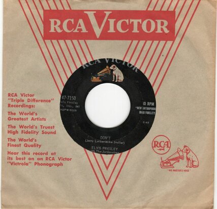 Elvis Presley - Don't + I beg of you (Vinylsingle)