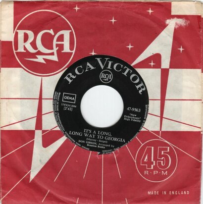 Don Gibson - It's A Long, Long Way To Georgia + Low And Lonely (Vinylsingle)