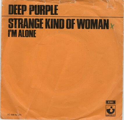 Deep Purple - Strange kind of woman + I'm alone (Vinylsingle)
