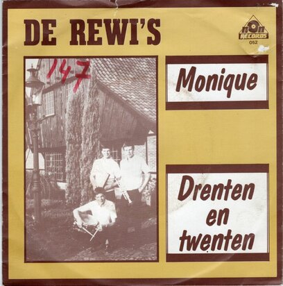 De Riwi's - Monique + Drenten En Twenten (Vinylsingle)