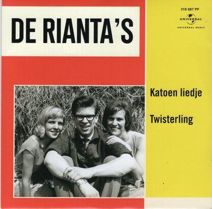 De Rianta's - Katoen Liedje + Twisterling  (Vinylsingle)