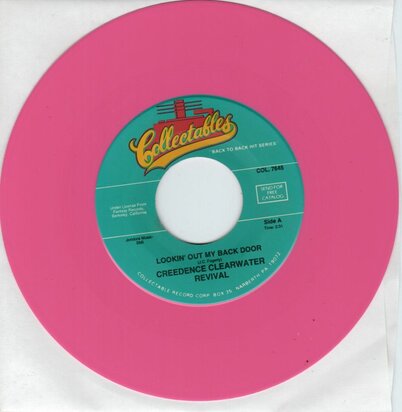 Creedence Clearwater Revival - Lookin' out my back door + Long as I can see the light (Vinylsingle)