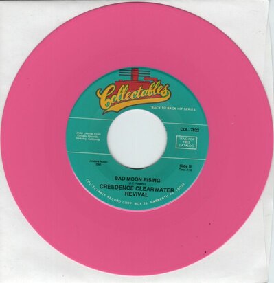 Creedence Clearwater Revival - Bad moon rising + Lodi (Vinylsingle)