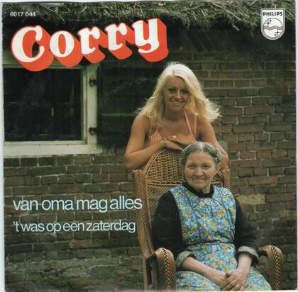 Corry Konings - Van Oma mag alles + 't was op een zaterdag (Vinylsingle)