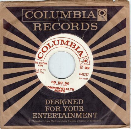 Commonwealth Jones - Do, Do, Do + Who's Been Here (Vinylsingle)