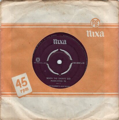 Chris Barber - When the saints go marching in + (Part II) (Vinylsingle)