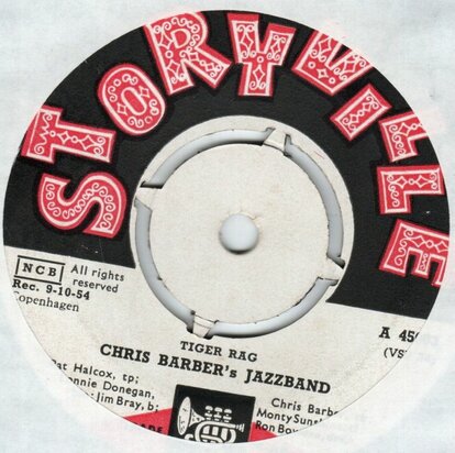 Chris Barber - Precious Lord, Lead Me On + Tiger Rag (Vinylsingle)