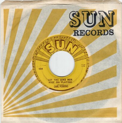 Carl Perkins - Let The Juke Box Keep On Playing + Gone, Gone, Gone (Vinylsingle)