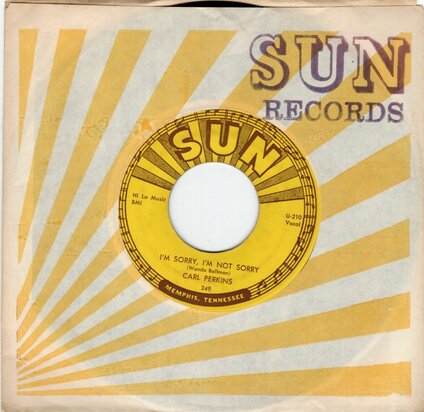 Carl Perkins - I'm Sorry I'm Not Sorry + Dixie Fried (Vinylsingle)