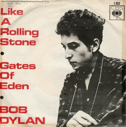 Bob Dylan - Like a rolling stone + Gates of Eden (Vinylsingle)