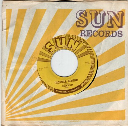 Billy Riley - Trouble Bound + Rock With Me Baby (Vinylsingle)