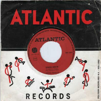 Aretha Franklin - Spanish harlem + Bridge over troubled water (Vinylsingle)