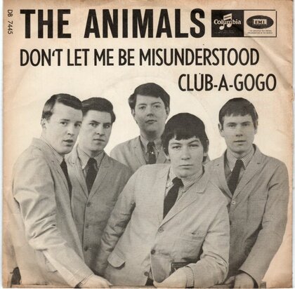 Animals - Don't let me be misunderstood + Club-a-gogo (Vinylsingle)