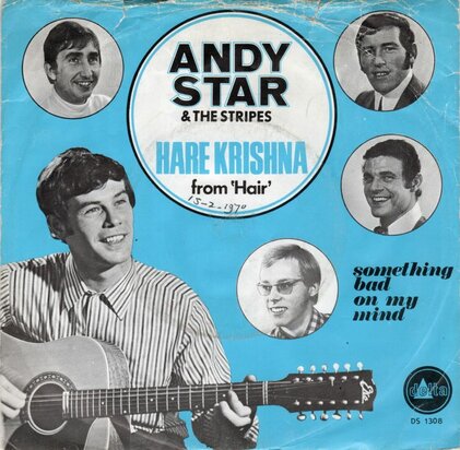 Andy Star & The Stripes - Hare Krishna + Something Bad On My Mind (Vinylsingle)