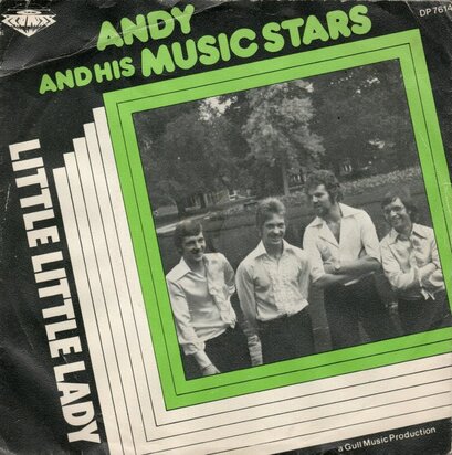 Andy & his Music Stars - C'mon Carolyn + Little little lady (Vinylsingle)
