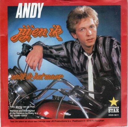 Andy - Jij en Ik + Wist Ik het Maar (Vinylsingle)