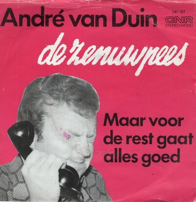 Andre van Duin - De zenuwpees + Maar voor de rest gaat het goed (Vinylsingle)