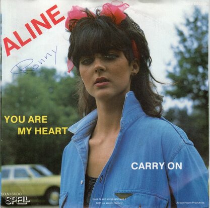Aline - You are my heart + Carry On (Vinylsingle)