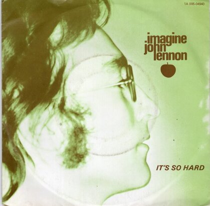 John Lennon - Imagine + It's so hard (Vinylsingle)