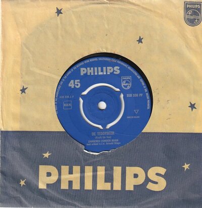 Zangeres Zonder Naam - De teddybeer + Twee kindervlechten (Vinylsingle)