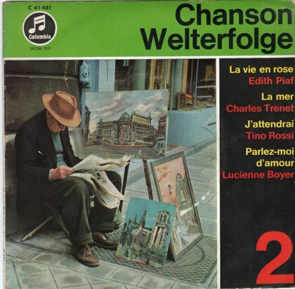 Various - Chanson-Welterfolge 2 (EP) (Vinylsingle)