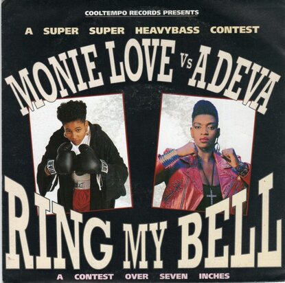 Monie Love - Ring my bell + (upper cut mix) (Vinylsingle)