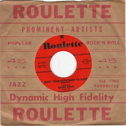 Buddy Knox - Rock Your Little Baby To Sleep + Don't Make Me Cry (Vinylsingle)