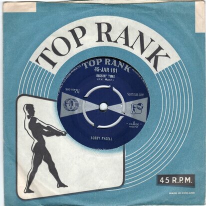 Bobby Rydell - Kissin' time + You'll never tame me (Vinylsingle)