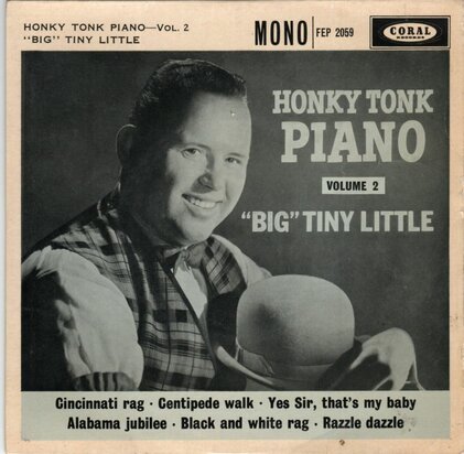 Big Little Tiny - Honky Tonk Piano (EP) (Vinylsingle)