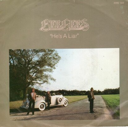 Bee Gees - He's a liar + (instr.) (Vinylsingle)