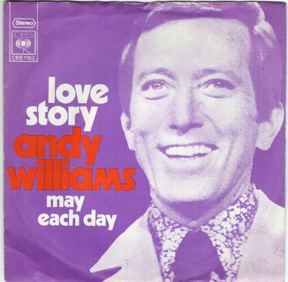Andy Williams - Love Story + May each day (Vinylsingle)