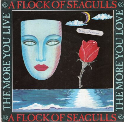 A Flock of Seagulls - The more you live + Lost control (Vinylsingle)