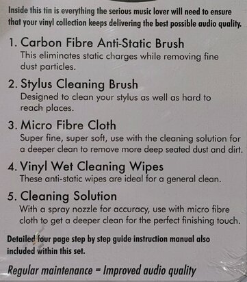 Vinyl Schoonmaakset -  (Vinylaccessoires)