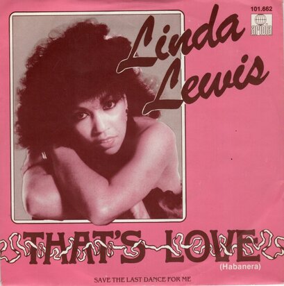 Linda Lewis - That's Love + Save The Last Dance For Me (Vinylsingle)