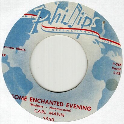 Carl Mann - Some enchanted evening + I can't forget (Vinylsingle)