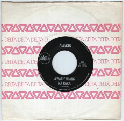 Alberto - Pimba Dotie + Awarie Njang Na Kaka (Vinylsingle)