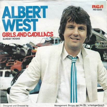 Albert West   - Girls and cadillacs + Sunday rosas (Vinylsingle)