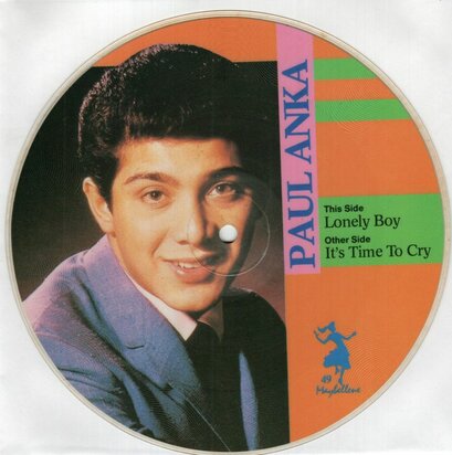 Paul Anka - Lonely Boy + It's Time To Cry (Vinylsingle)